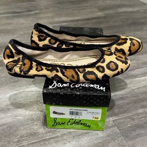 NEW Sam Edelman Fritz Leopard Flats